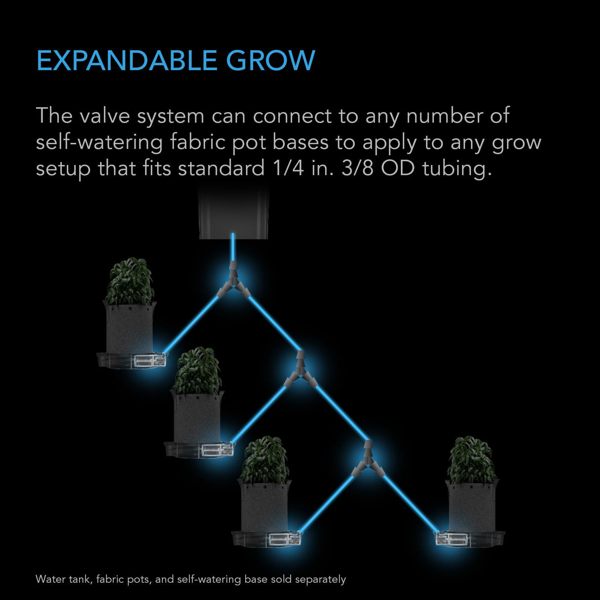 AC Infinity Auto-Fill Upgrade Valve Kit for Self-Watering Base