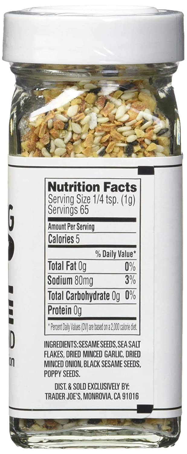 Trader Joe's Everything but The Bagel Sesame Seasoning Blend (Pack of 2)