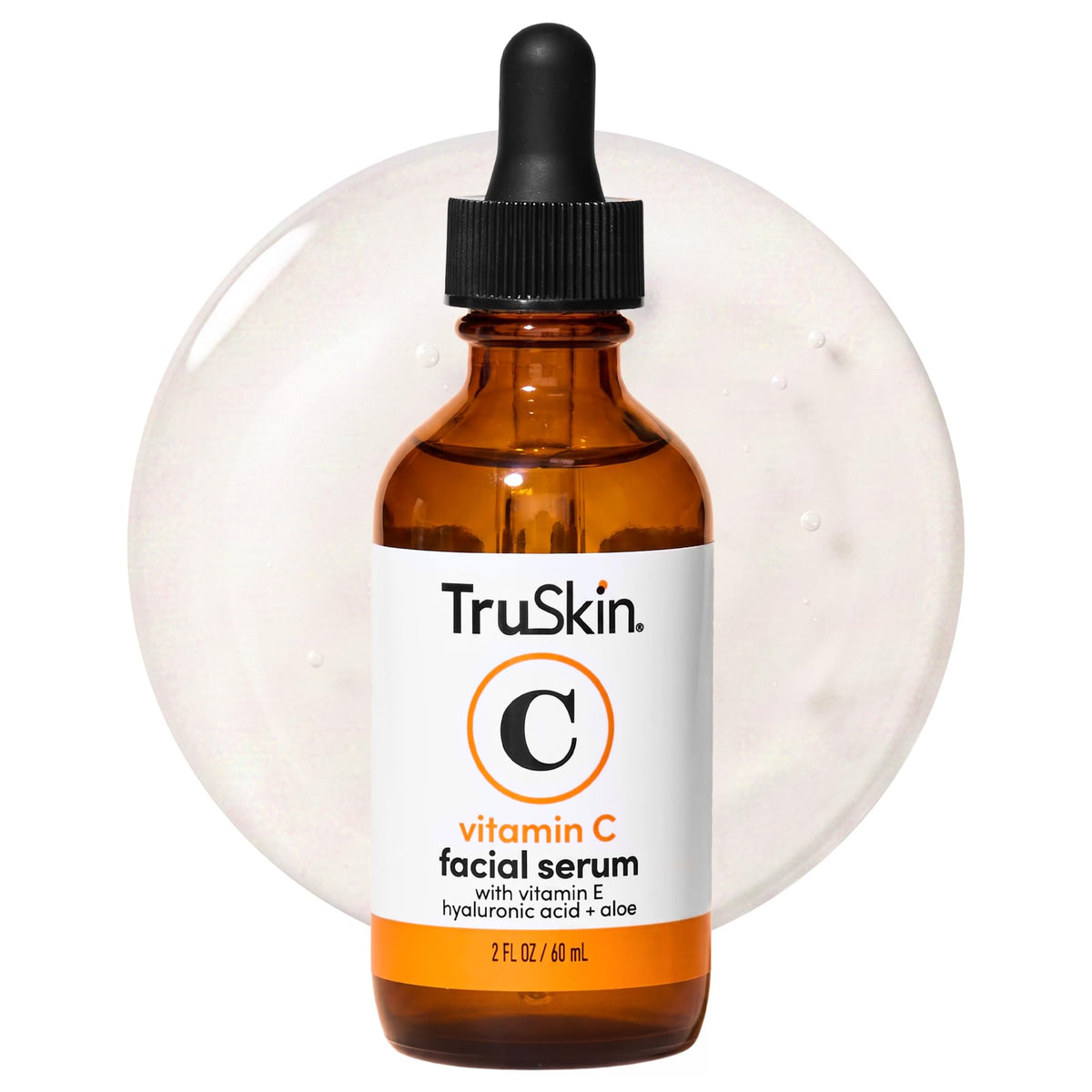TruSkin Brightening Vitamin C Serum for Face with Hyaluronic Acid - 2 fl oz