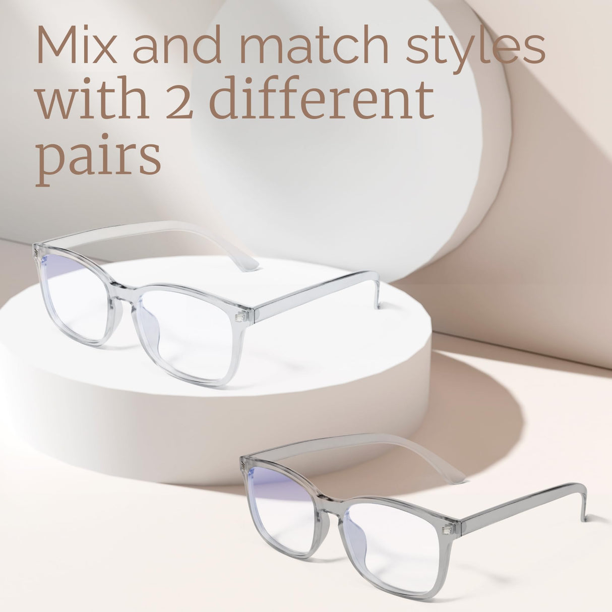 livho High Tech Blue Light Glasses - Advanced up to 99% Blue Light Blocking Computer Glasses - Anti Eyestrain & UV Glare Protection