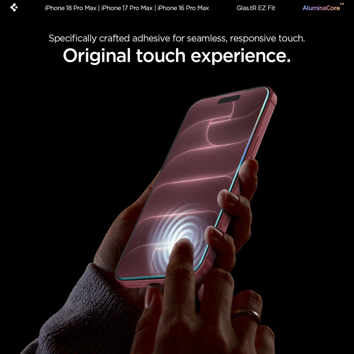 Spigen Screen Protector for iPhone 18 Pro Max, 17 Pro Max, 16 Pro Max