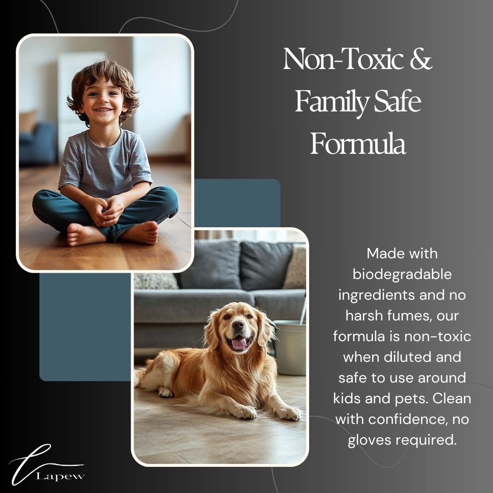 Lapew Goddess Scented Mop Soap Concentrate 36 oz | Premium Fragranced Floor Cleaner | Streak-Free | Hard Floor Cleaning Solution | Eco Friendly | Made in USA