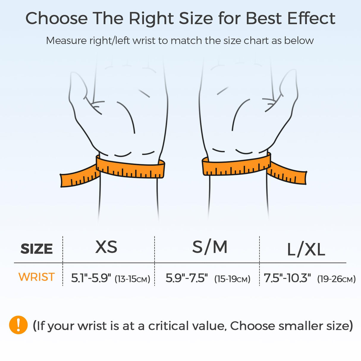 FREETOO Tendonitis Wrist Brace Night Support Fit Left Hand for Work, Pain Relief Wrist Splint for Arthritis, Sprain for Sleeping, Wrist Support Carpal Tunnel Fit Women and Men (L/XL, Black/Grey)