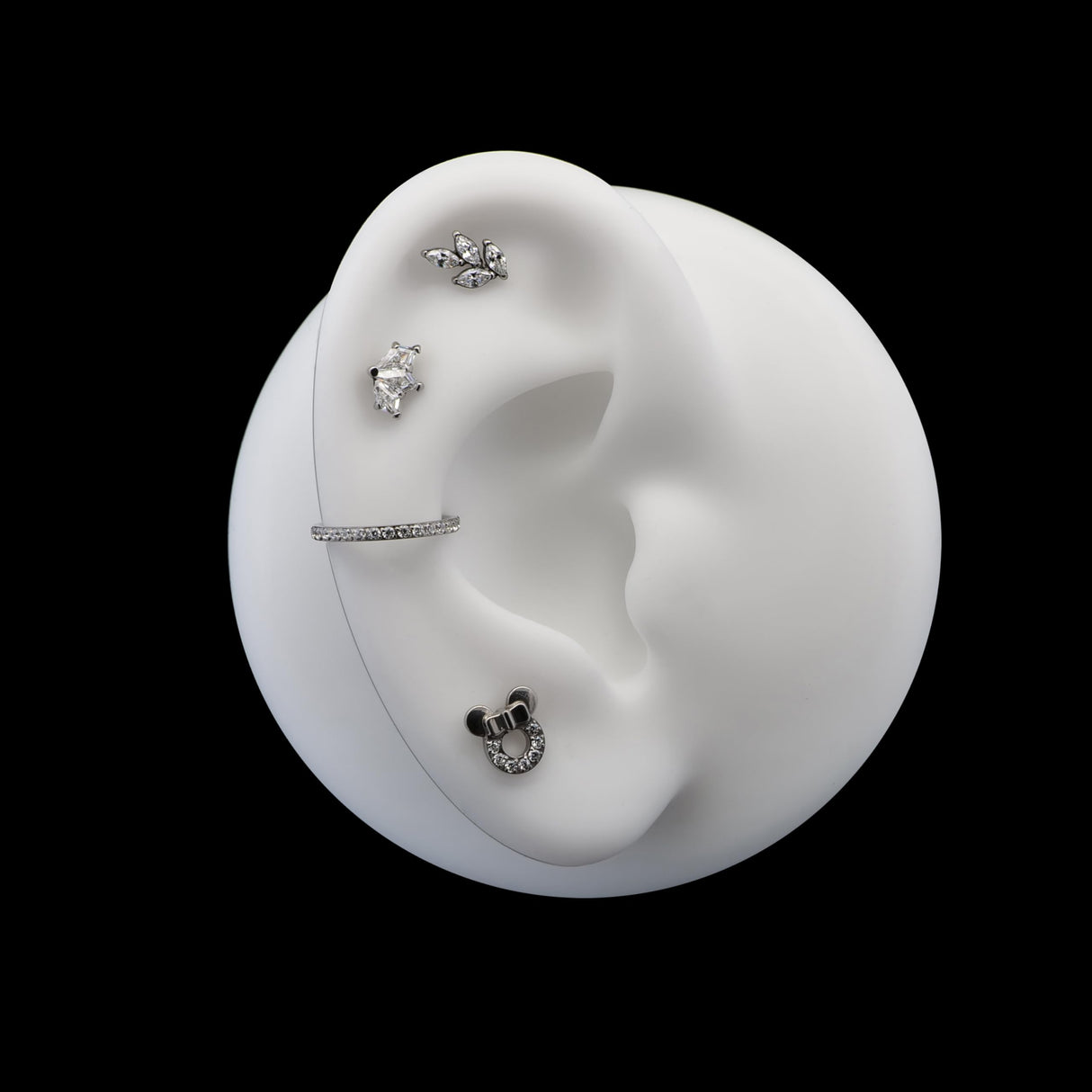 Limerencia Implant Grade Titanium Screw Back Earrings for Sensitive Ears