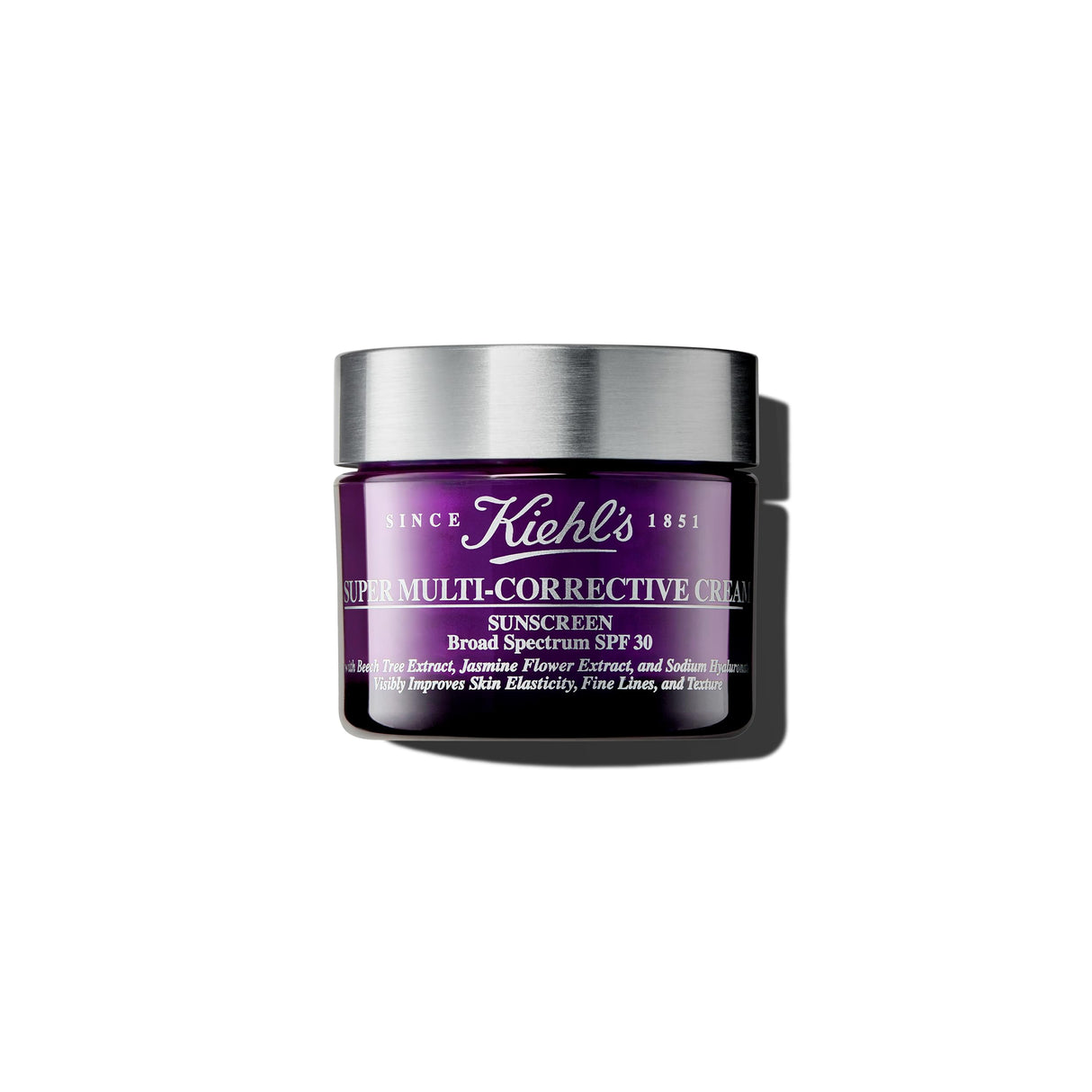 Kiehl's Super Multi-Corrective Cream SPF 30, Anti-aging Face Moisturizer for All Skin Types, UV Sunscreen Protection, Reduces Fine Lines & Wrinkles, Firms Skin, Improves Skin Texture - 1.7 fl oz