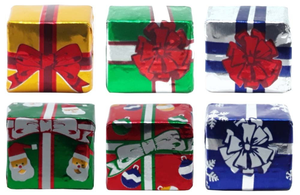 Madelaine Milk Chocolate Christmas Presents – Individually Wrapped Holiday Chocolates for Kids – Christmas Candy Stocking Stuffers & Holiday Gift Basket Treats – 12 oz Bag (Approx. 36 Pieces)