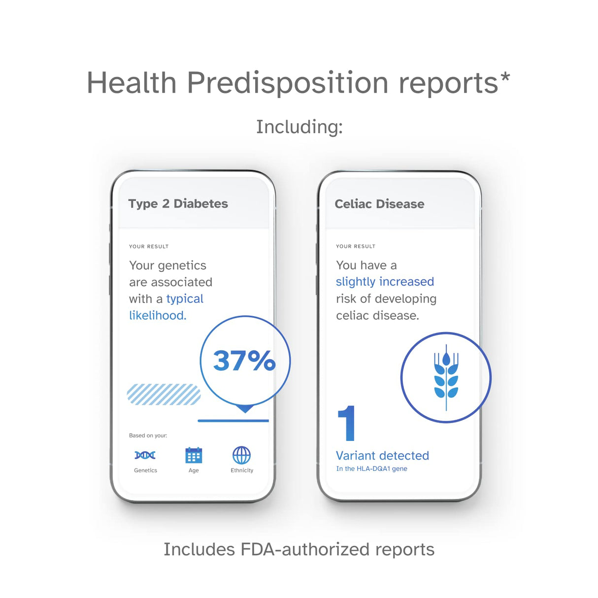 23andMe Health + Ancestry Service: Personal Genetic DNA Test Including Health Predispositions, Carrier Status, Wellness, and Trait Reports (Before You Buy See Important Test Info Below)
