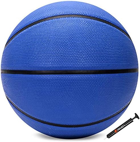 AND1 Fantom Rubber Basketball: Official Regulation Size 7 (29.5 inches) Rubber Basketball - Deep Channel Construction Streetball, Made for Indoor Outdoor Basketball Games