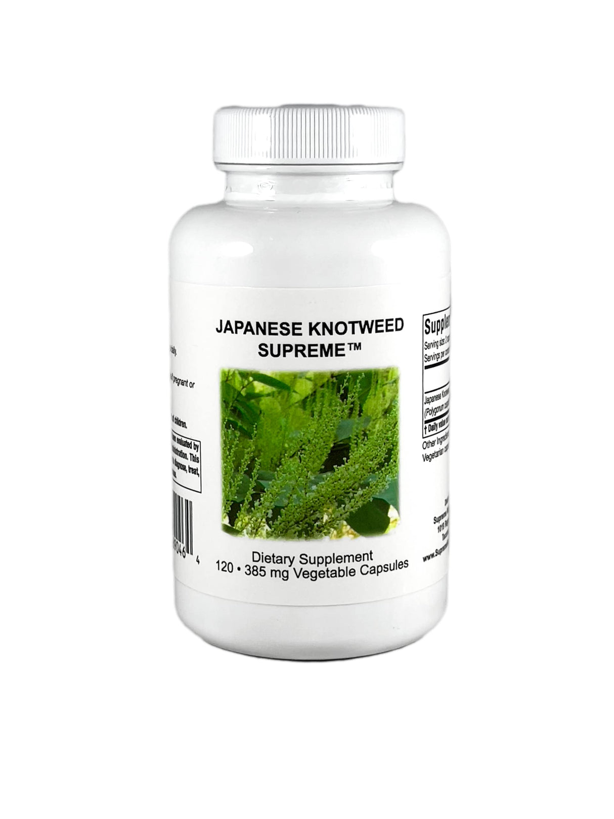 Supreme Nutrition Japanese Knotweed Supreme, 120 Pure Polygonum cuspidatum Vegetarian Capsules