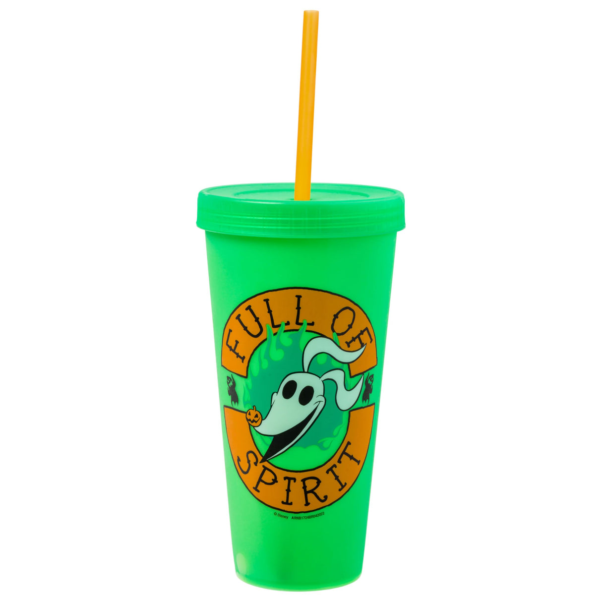 Silver Buffalo Disney The Nightmare Before Christmas 4 Pack Color Change Plastic Tumblers Featuring Jack Skellington, Sally, Oogie Boogie, and Zero, 24 Ounces