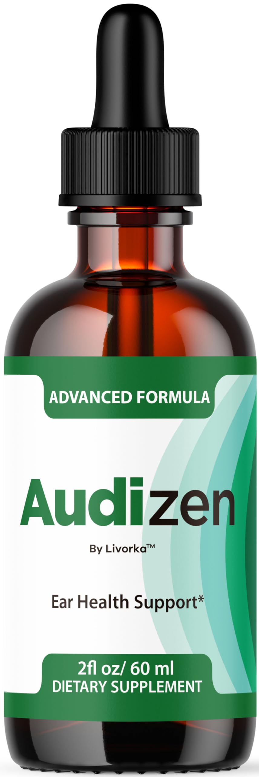 Audizen Ear Drops - Original Audizen Drops Advanced Ear Health Support Supplement Liquid Premium All Natural for Healthy Ringing Ear, Audi Zen Ear Balance Support, 1 Bottle for 1 Month