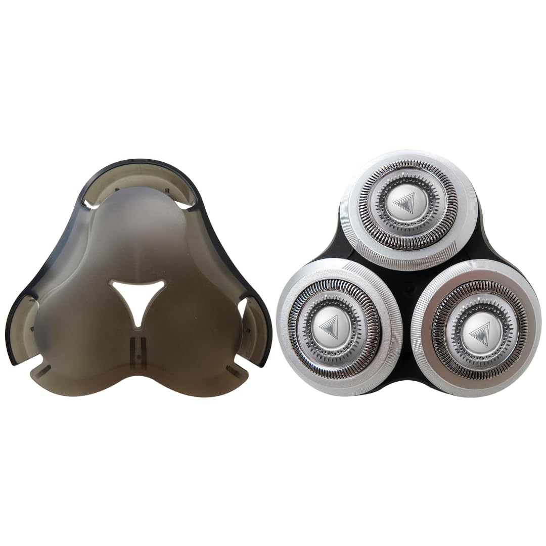 3 Pieces Replacement Shaving Head for Philips Norelco SH90/62 Series 9000 Series 8000 SensoTouch 3D S9721 S8950 S9000 S9311 S9321 S9511 S9531