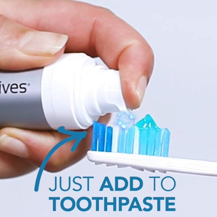 Smileactives Teeth Whitening Kit - 1oz (Pack of 3) - Features Clinical-Grade Hydrogen Peroxide for Long Lasting White Teeth, Simply add to Toothpaste to Permanently Remove Coffee Stains & More!