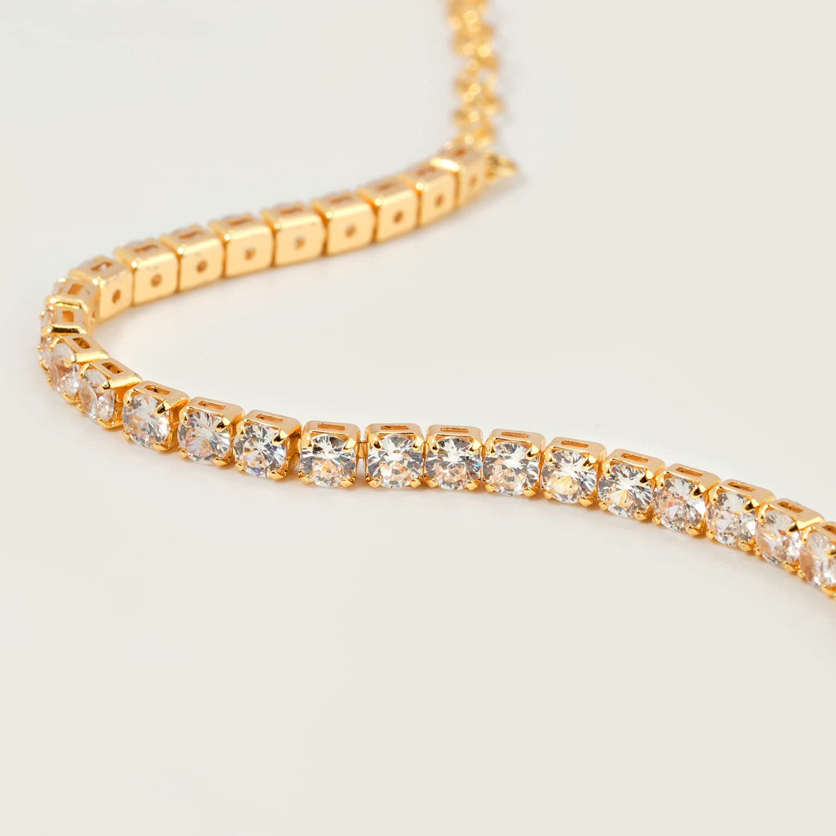 MEVECCO Anklet for Women Gold Tennis Chain Round Zirconia Cut Faux Diamond 14K Gold Plated Dainty Chain Boho Beach Summer Simple Foot Jewelry Ankle Bracelet