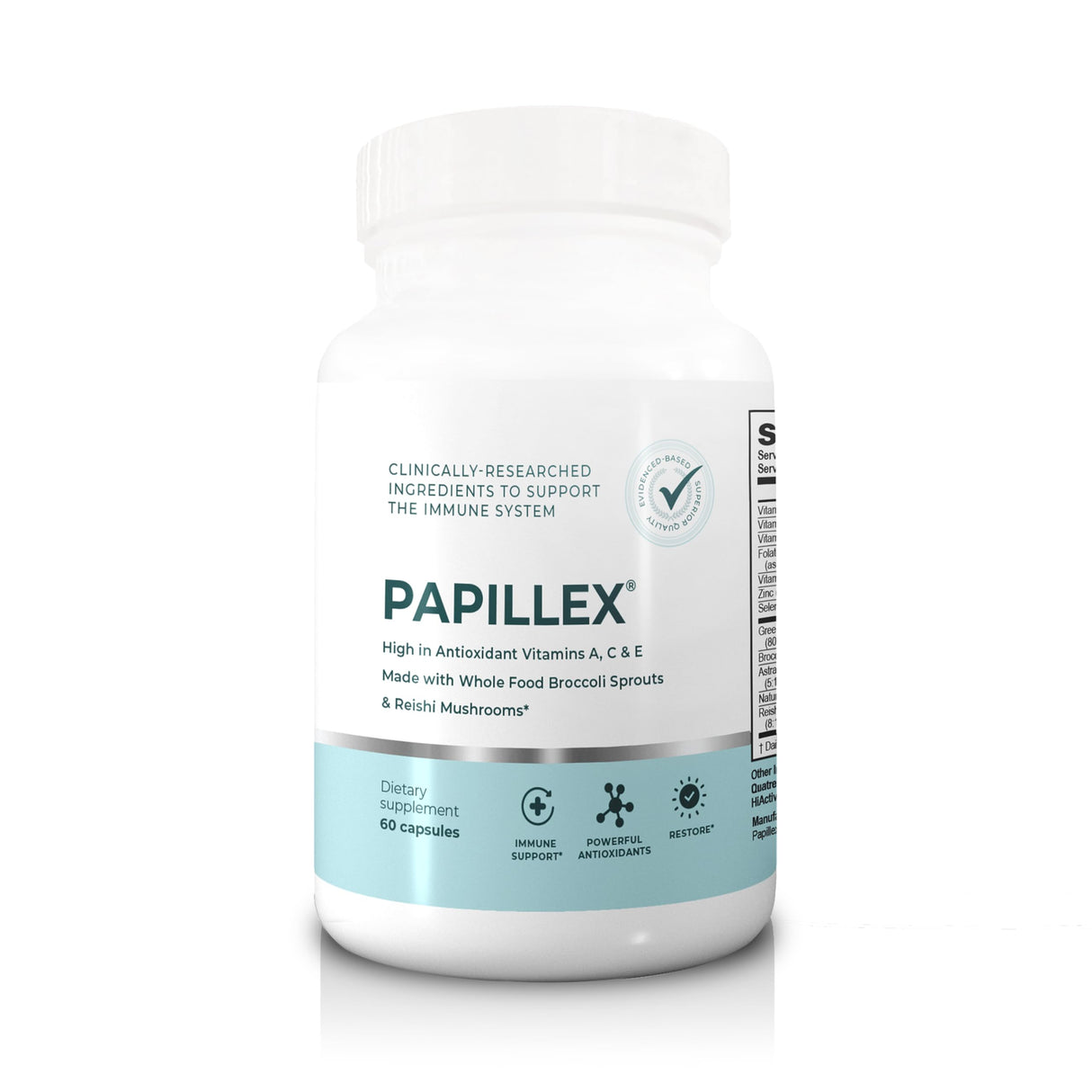 Papillex Dietary Supplement Tablets by Papillex - All Natural Immune Support - Immunity Defense - Best Immune System Booster - Organic 60 Capsules