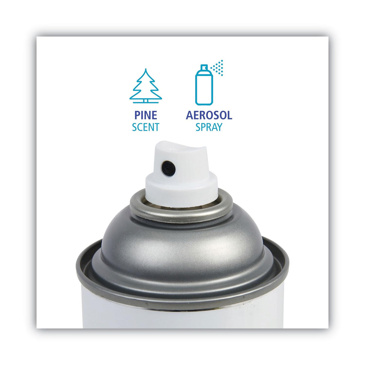 Boardwalk Dust Mop Treatment, 17 oz Aerosol Spray, for Push Brooms, Will Not Damage Floors, Non Slippery, Multi Surface, Pine Scent