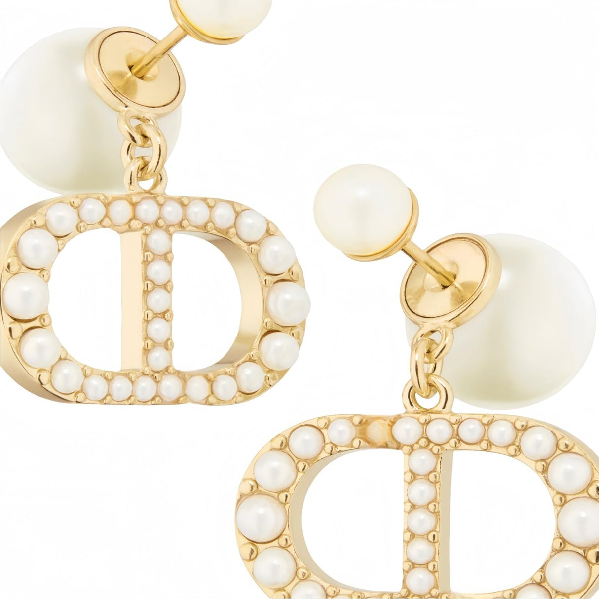 Merlinae 18K Gold Plated Copper Pearl Earrings Non-Allergenic Birthday Gift Baroque Exquisite Jewelry Shining And lustrous Earrings For Women