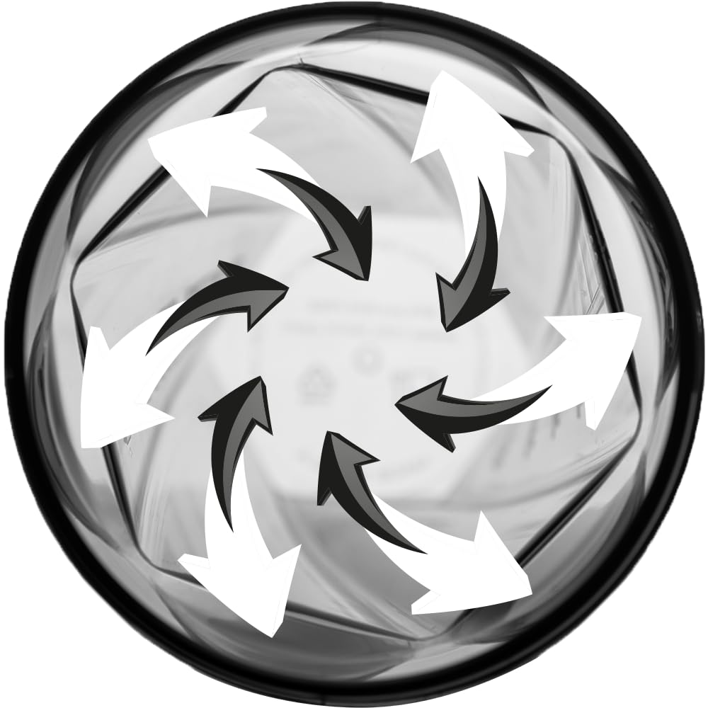 HELIMIX 2.0 Vortex Blender Shaker Bottle Holds upto 28oz | No Blending Ball or Whisk | USA Made | Portable Pre Workout Whey Protein Drink Shaker Cup | Mixes Cocktails Smoothies Shakes | Top Rack Safe