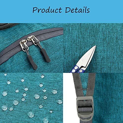 DOJUNS Hiking Backpack 15L Small Travel Backpack Lightweight Foldable Daypack Packable Camping Backpacks for Women Men (Blue)