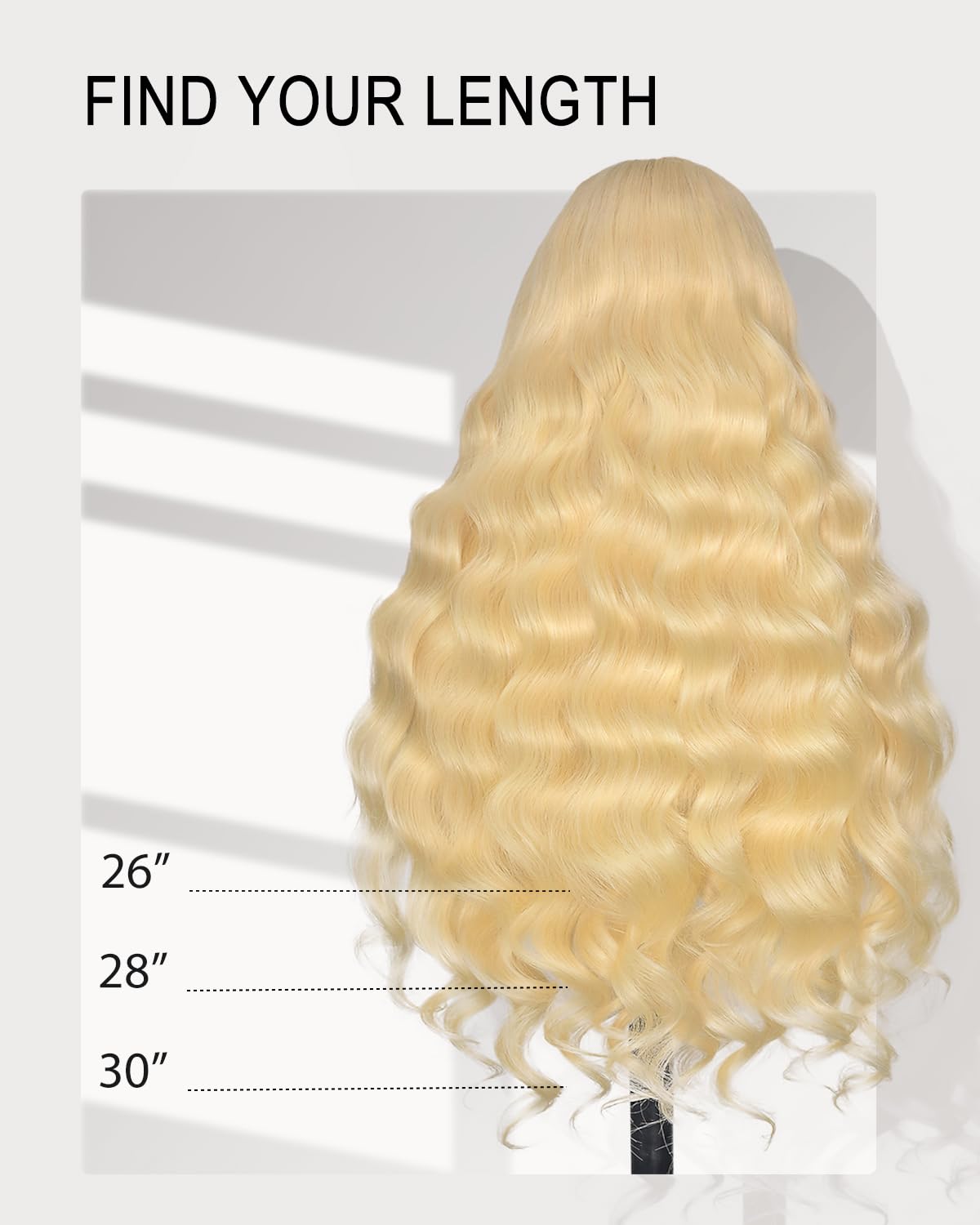 faazo 30 Inch 613 13x6 Lace Front Wig Human Hair 200 Density Blonde Wig Human Hair 613 Hd Lace Frontal Wig 13x6 Body Wave Lace Front Wigs Human Hair Pre Plucked 613 Wig