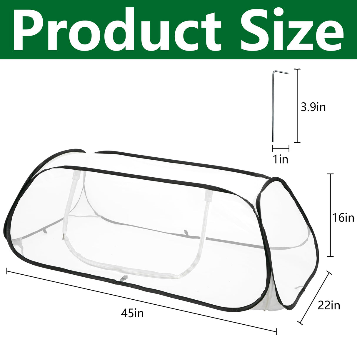 2 Pcs Pop Up Garden Rows Plant Cover,Raised Garden Beds Plants Protector