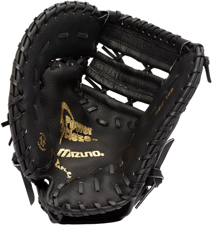 Mizuno Prospect PowerClose Youth Baseball Glove Series I V-Flex Notch I Parashock Palm Pad I ButterSoft Palm Liner