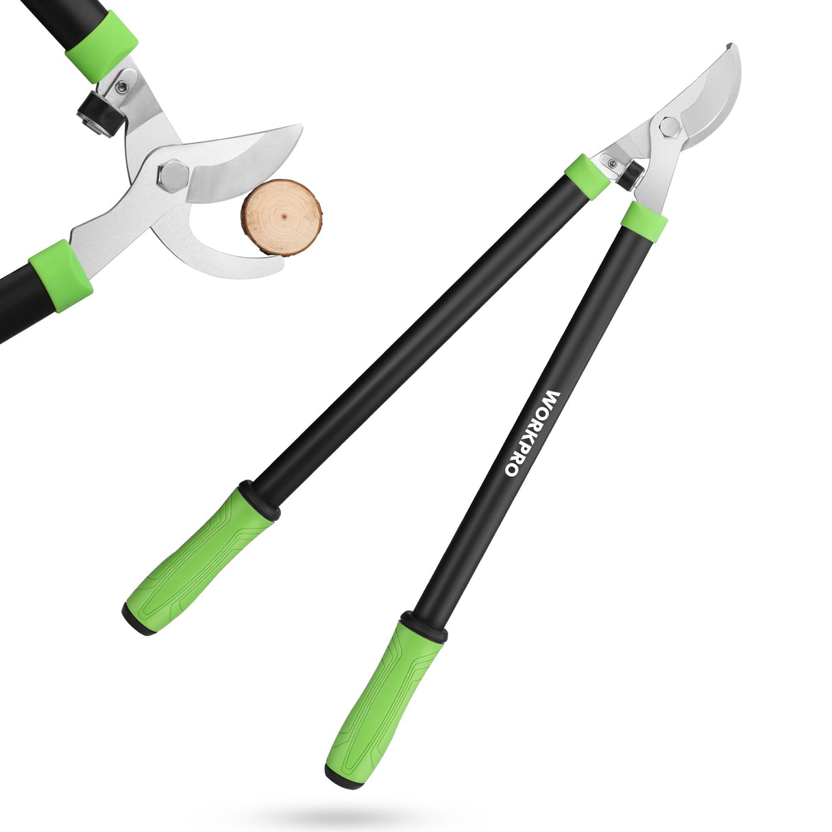 WORKPRO 28" Bypass Loppers for Tree Trimming Heavy Duty, Sharp Tree Trimmer