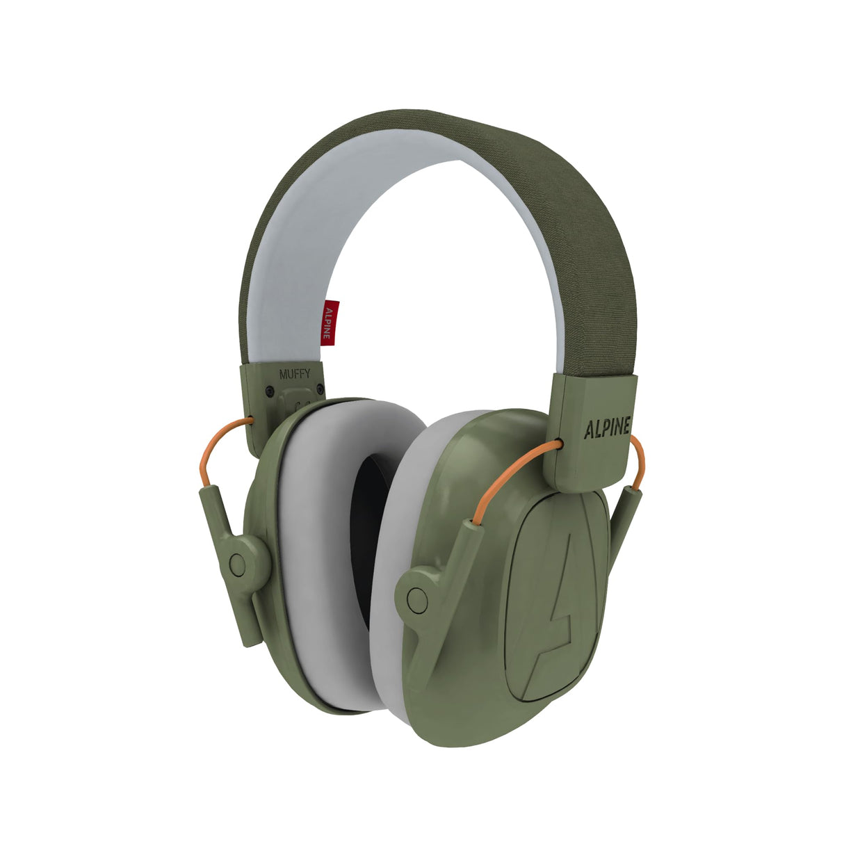 Alpine Muffy Kids - Hearing Protection - CE & ANSI Certified - Adjustable for Ages 3-16 years - Noise Cancelling Headphones - 25dB Sound Reduction Ideal for Protection and Concentration Aid – Green