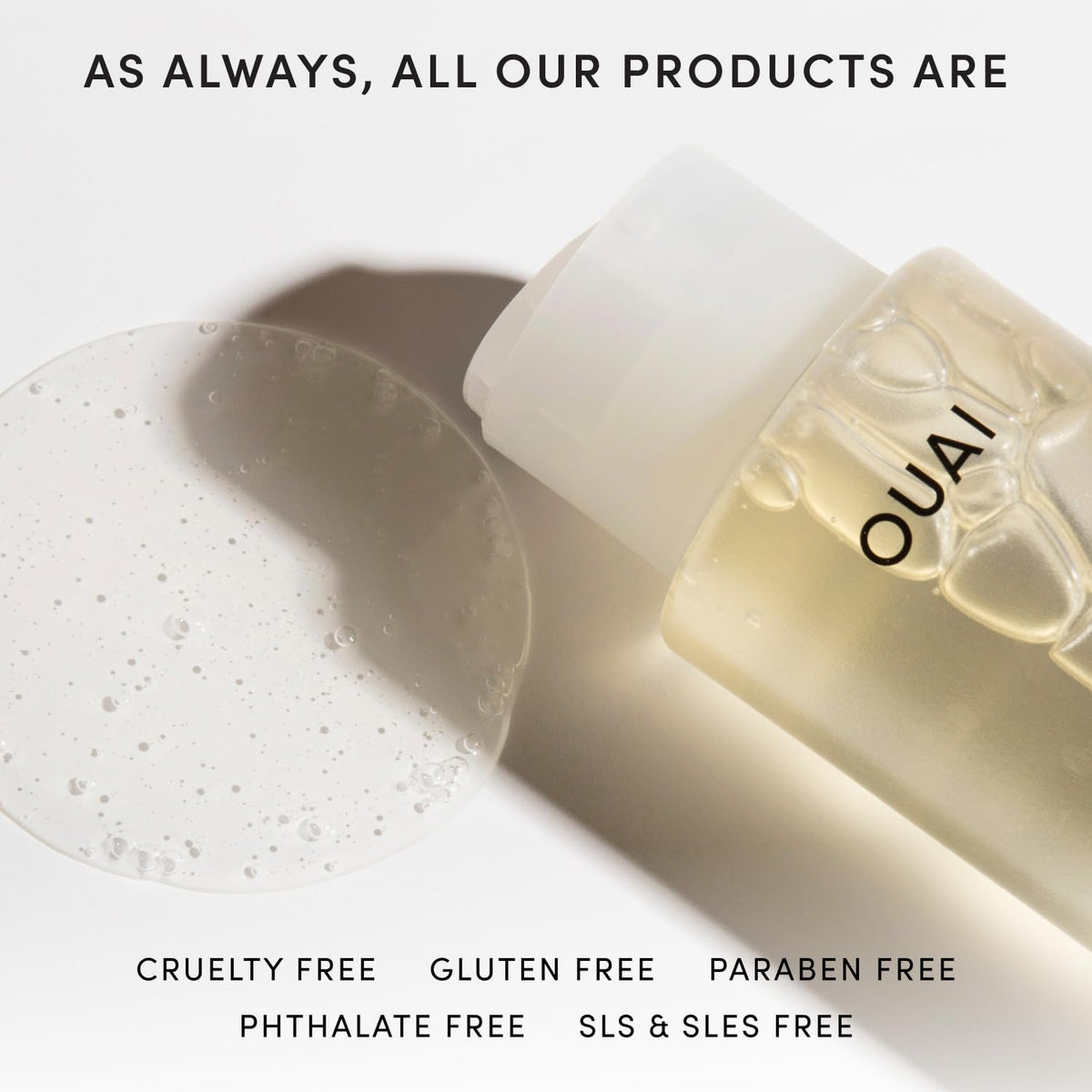 OUAI Fine Hair Shampoo - Biotin Thickening Shampoo for Thin Hair (10 Fl Oz)