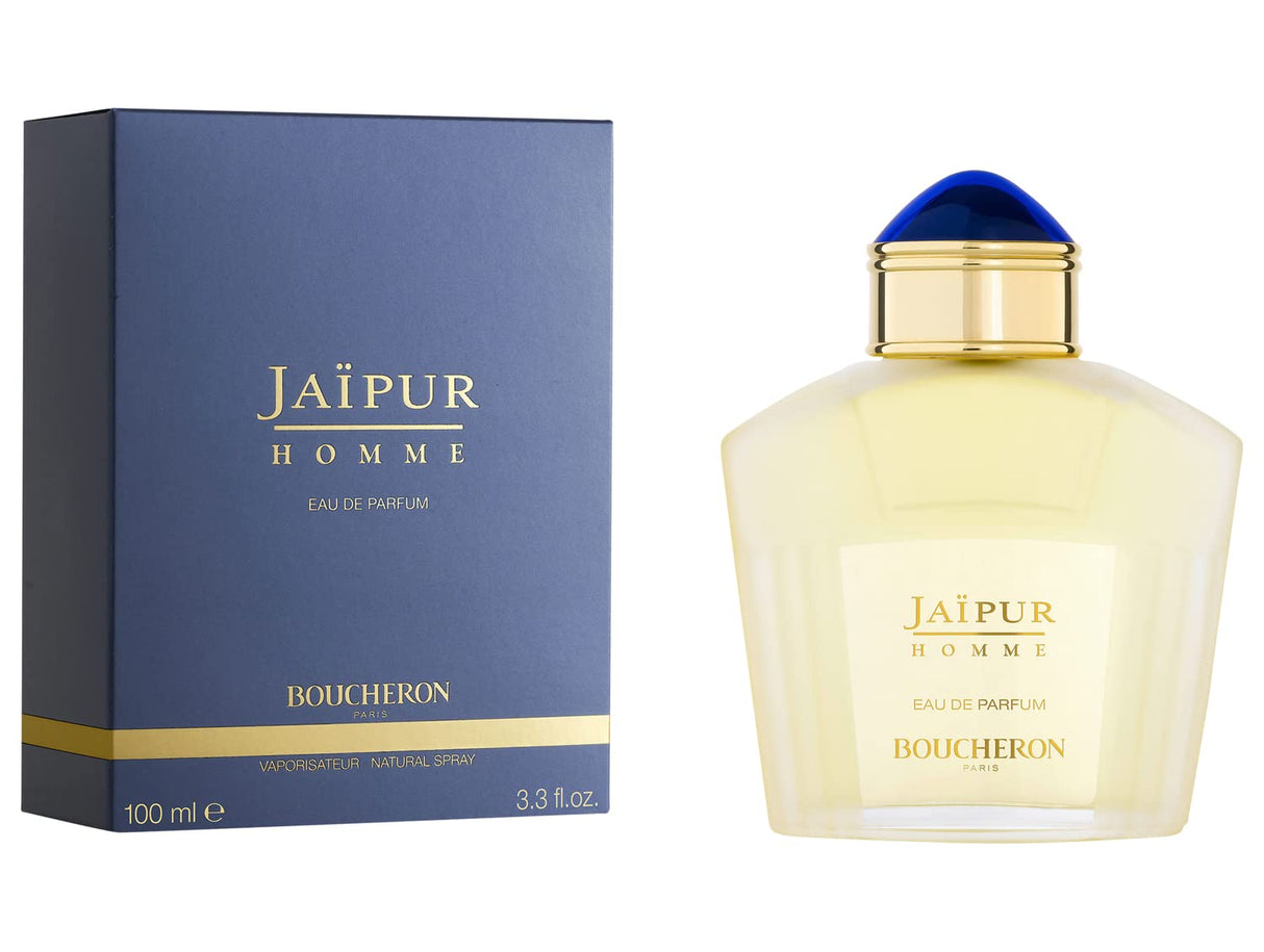 Boucheron Jaipur Homme Eau de Parfum, Spicy Oriental, 3.3 Fl Oz