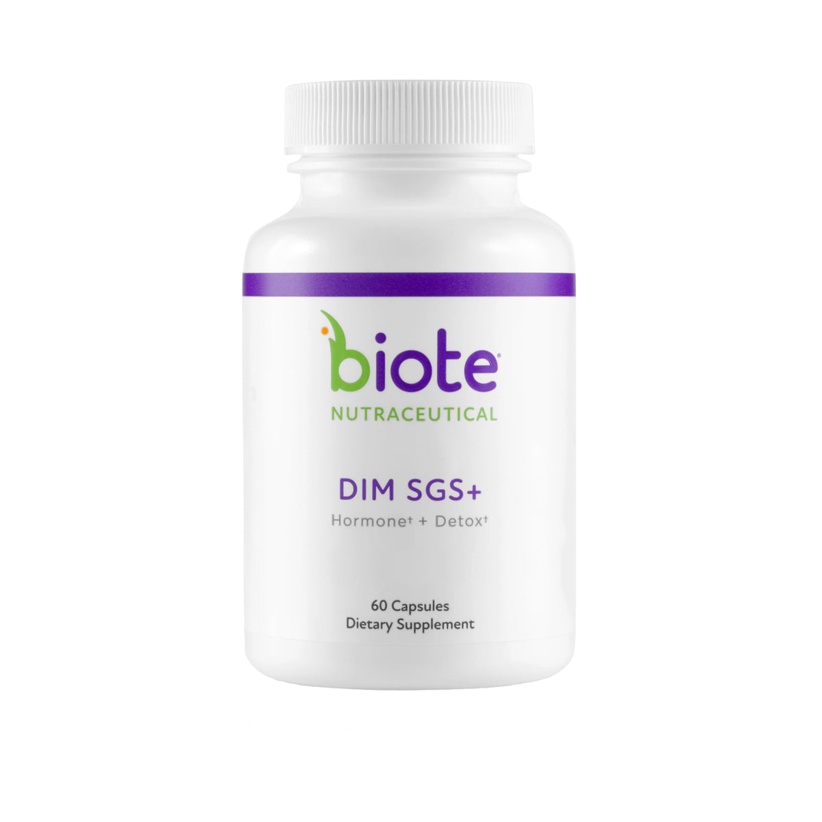 Biote Nutraceuticals DIM SGS | Hormone & Detox Support | 60 Capsules
