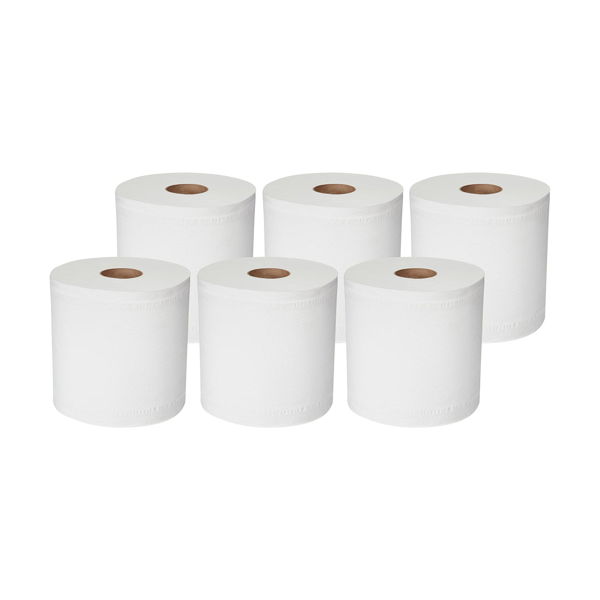 AmazonCommercial 2-Ply White 7.6' Center Pull Paper Towels |Bulk for Business | centerfeed Hand Towels |Compatible with Universal Dispensers|FSC Certified |600 Sheets per Roll (6 Rolls)(7.6 x 9 Sheet)