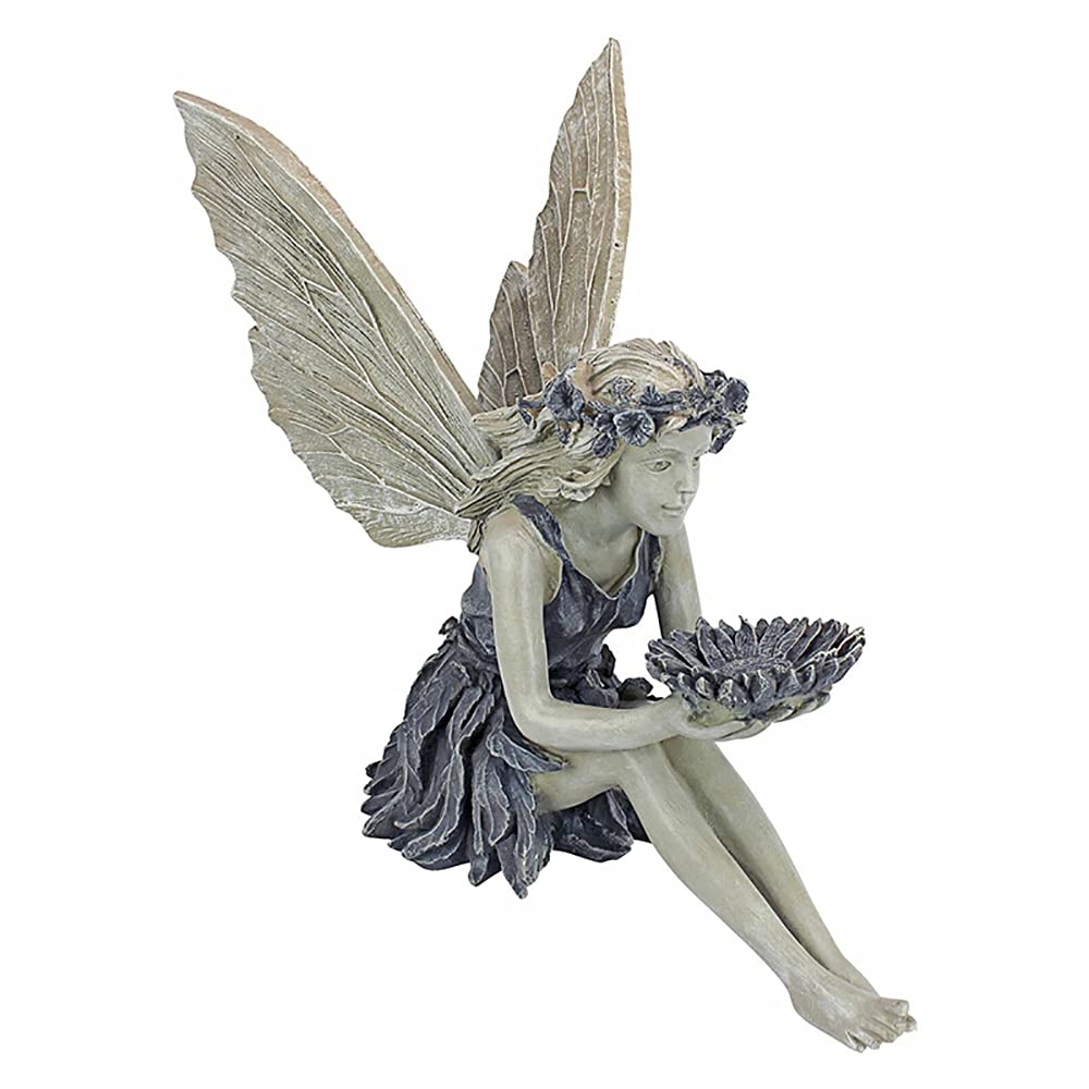 Outdoor Garden Fairy Statue Ornaments, Realistic Angel Sculpture Figurines