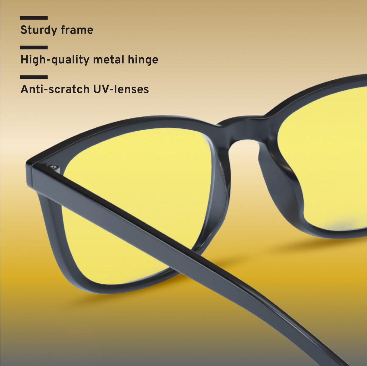 livho High Tech Blue Light Glasses - Advanced up to 99% Blue Light Blocking Computer Glasses - Anti Eyestrain & UV Glare