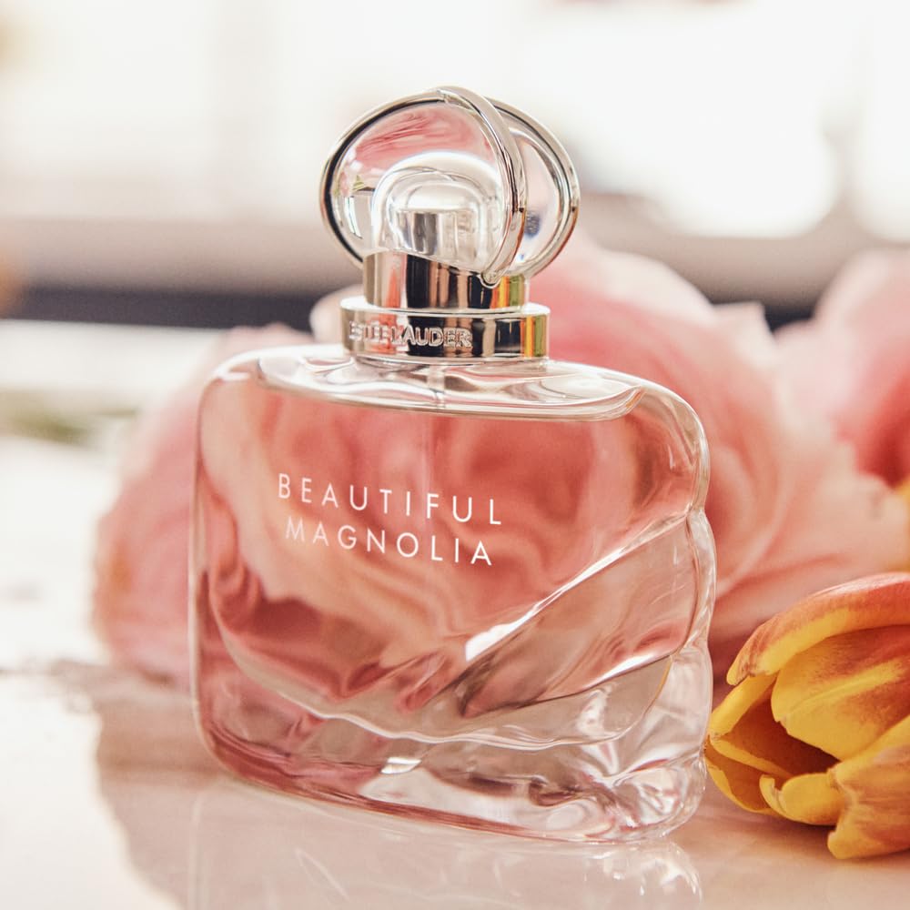 Estée Lauder Beautiful Magnolia Eau de Parfum Spray with Notes of Lush Magnolia, Solar Gardenia, Warm Woods & Luminous Musk | Women's Perfume, 1.0 Fl Oz
