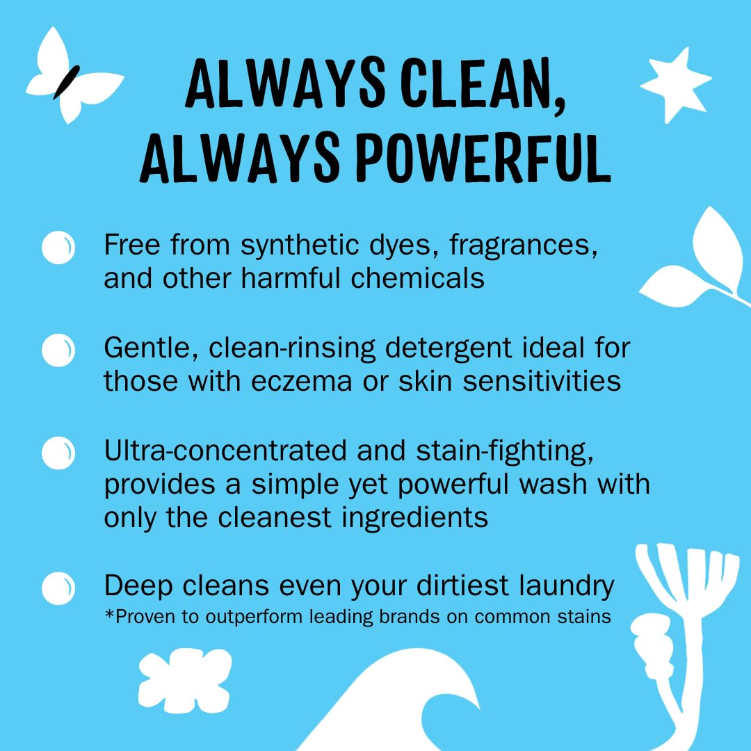 Molly's Suds Original Laundry Detergent Powder | Clean Laundry Detergent Powder for Sensitive Skin | Simple, Effective Ingredients, Stain Fighting | 240 Load (Peppermint)