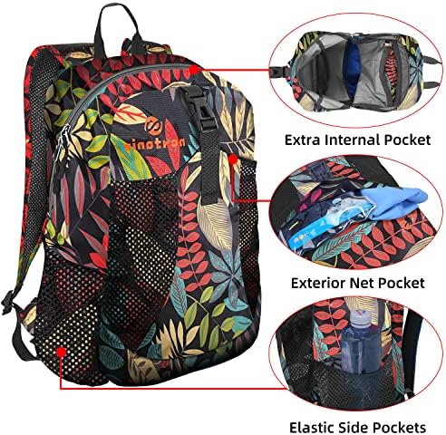 sinotron 22L Lightweight Packable Hiking Backpack, Small Hiking Backpack Day Pack for Women Men Travel Camping Vacation