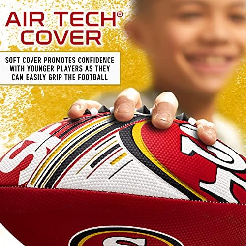 Franklin Sports NFL Team Mini Footballs - Youth 8.5" Official NFL Licensed Football + Air Pump Set