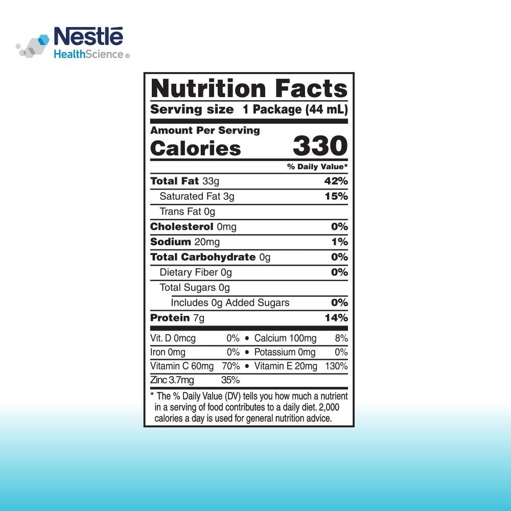 Benecalorie Calorie and Protein Enhancer - Unflavored (330 Calories, 7g Protein) - 1.5 fl oz Cups, 24 Pack