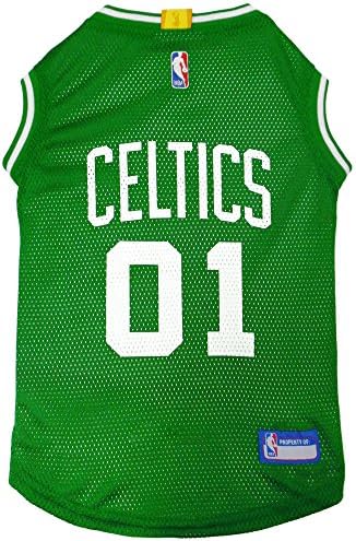 Pets First NBA BOSTON CELTICS DOG Jersey, Medium - Tank Top Basketball Pet Jersey