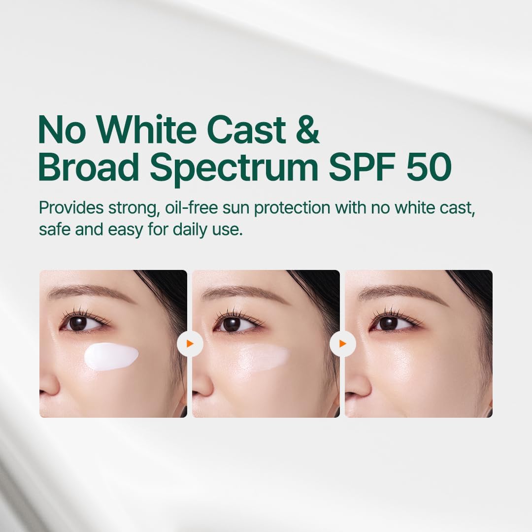 PURITO Sun Day Adventure Korean Sunscreen Smoothest and Lightest Texture Broad Spectrum SPF 50 UVA & UVB Protection No White Cast Oil Free For All Skin Types Vegan Daily Skin Care 50ml, 1.69 fl.oz