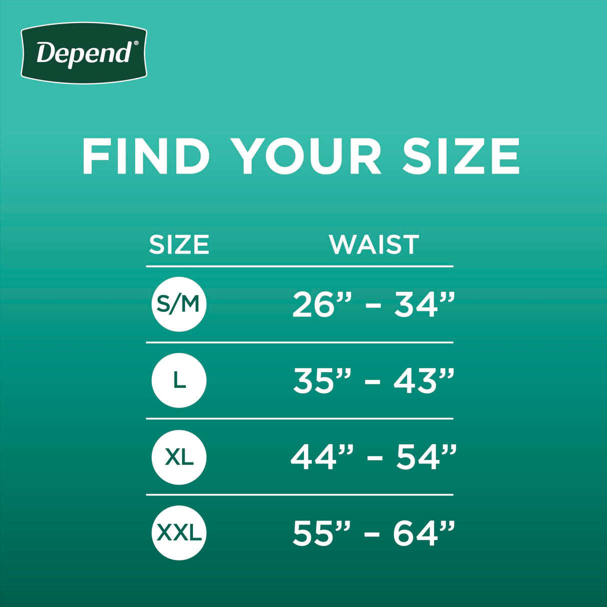 Depend Fresh Protection Adult Diapers, Incontinence Underwear for Men, Disposable, Maximum, Extra-Extra-Large, Grey, 44 Count (2 Packs of 22), Packaging May Vary