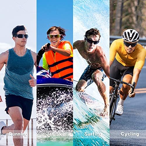 BEACOOL Polarized Sports Sunglasses for Men Women Youth Baseball Cycling Running Driving Fishing Golf Motorcycle TAC Glasses