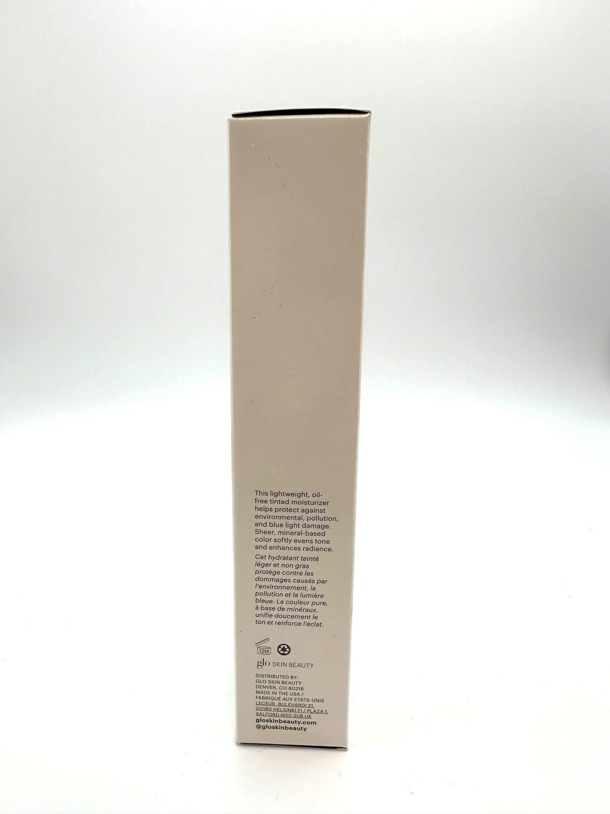 Glo Skin Beauty C-Shield Anti-Pollution Moisture Tint - Tinted Moisturizer With SPF 30 for Face, Broad Spectrum Protection & Vitamin C, 1.7 Oz (5W-Medium)