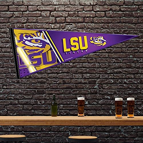 Rico Industries NCAA Primary 12" x 30" Felt Wall Décor Pennant - Great for Home/Bed Room/Man Cave Décor