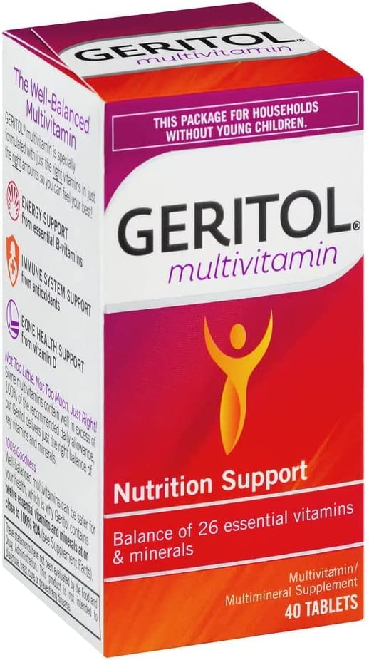 Geritol Multivitamin Tablets 100 TB - (Pack of 2)