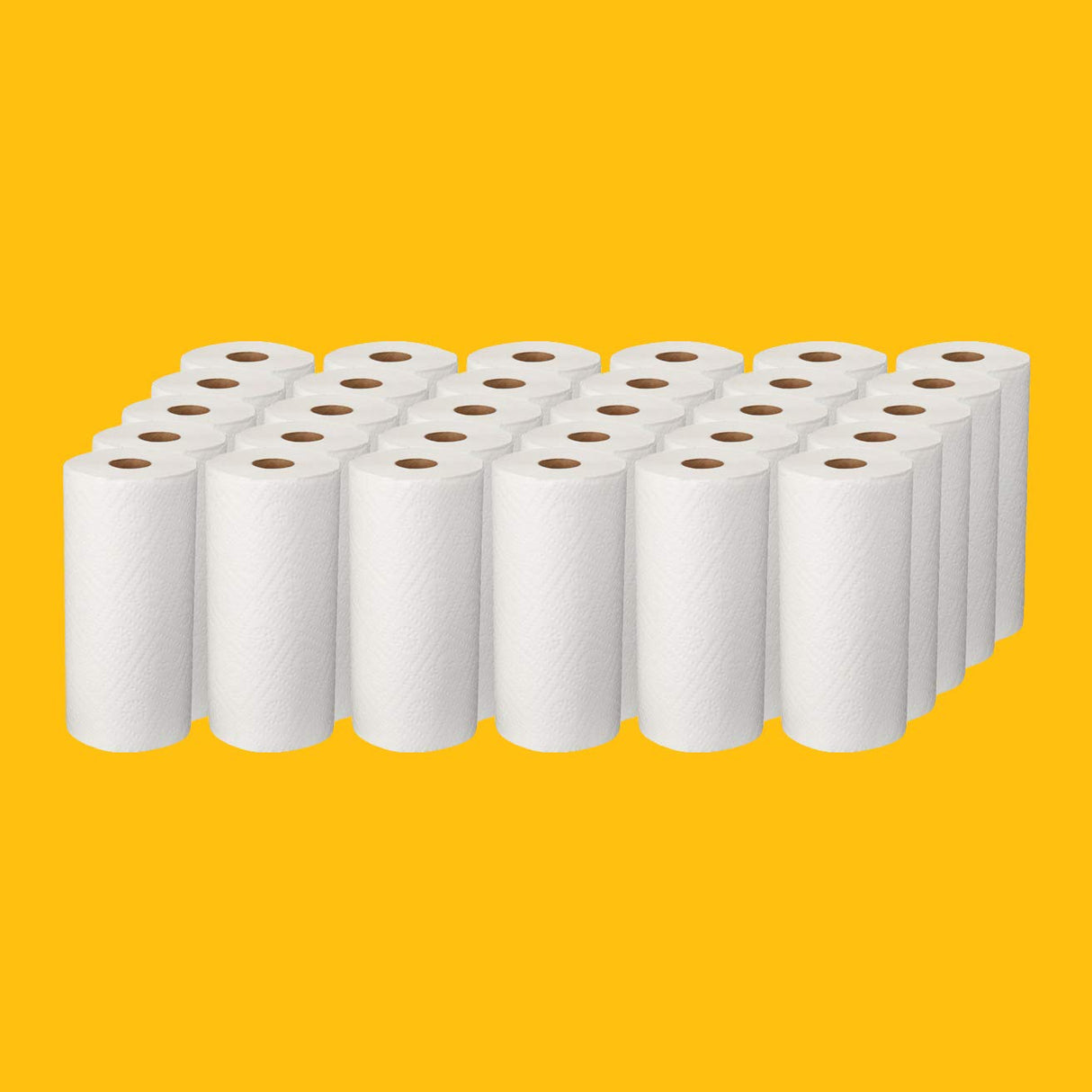 AmazonCommercial 2-Ply White Adapt-a-Size Kitchen Paper Towels (SOFI-056) | Bulk | Adapt-a-size | Individually Wrapped | FSC Certified |140 Towels per Roll (30 Rolls)(11 x 6 Sheet)