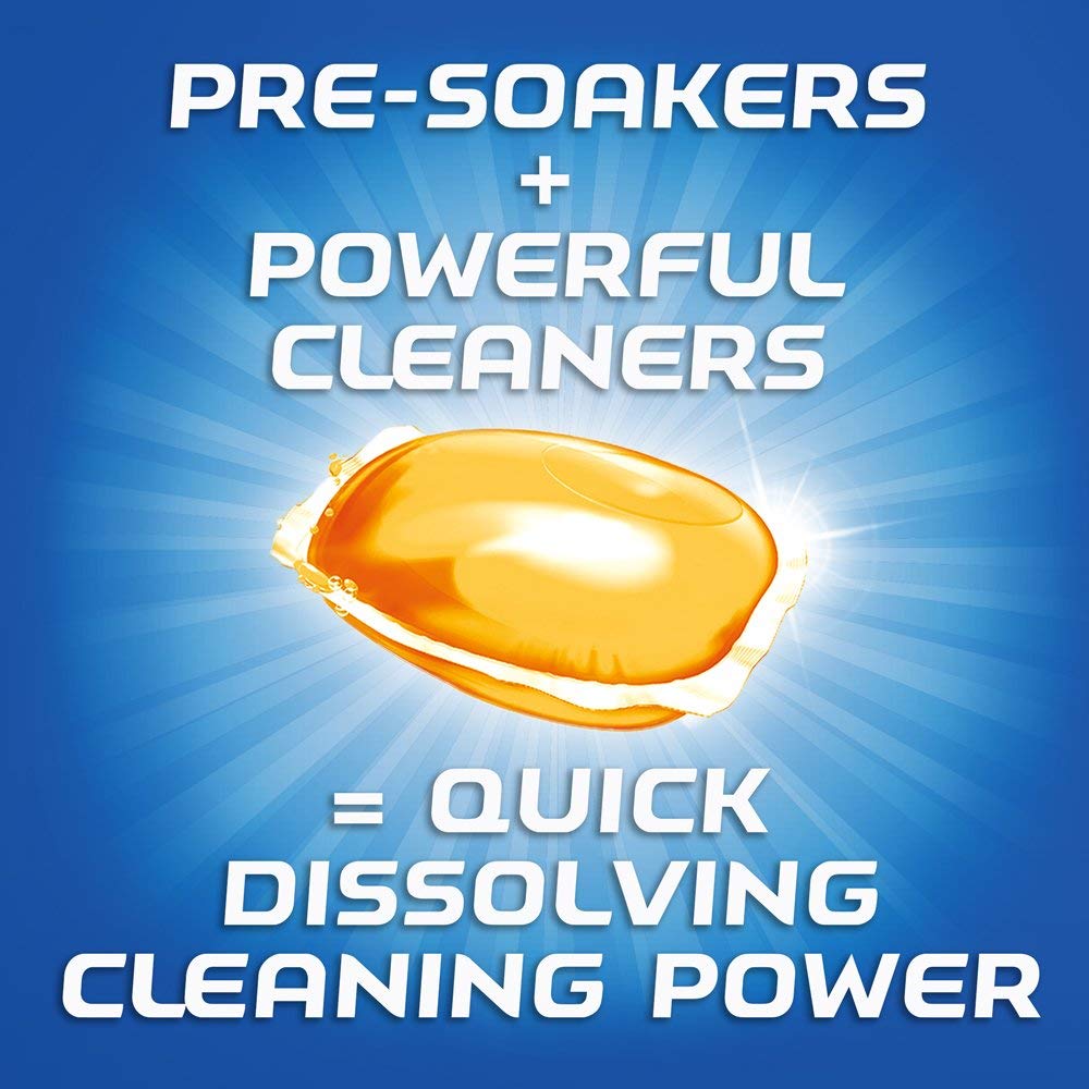 Finish Gelpacs Dishwasher Pods, Dish Detergent, Orange Scent, 84ct