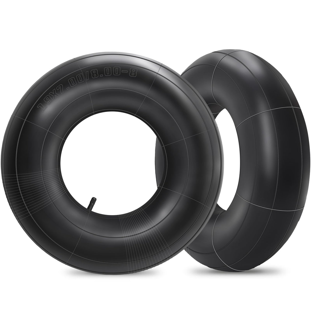 18x8.50-8 18x9.50-8 Lawn Mowers Tubes with TR13 Straight Valve Stem,Heavy Duty Replacement Inner Tubes for Garden Trailer Tractor Golf Cart