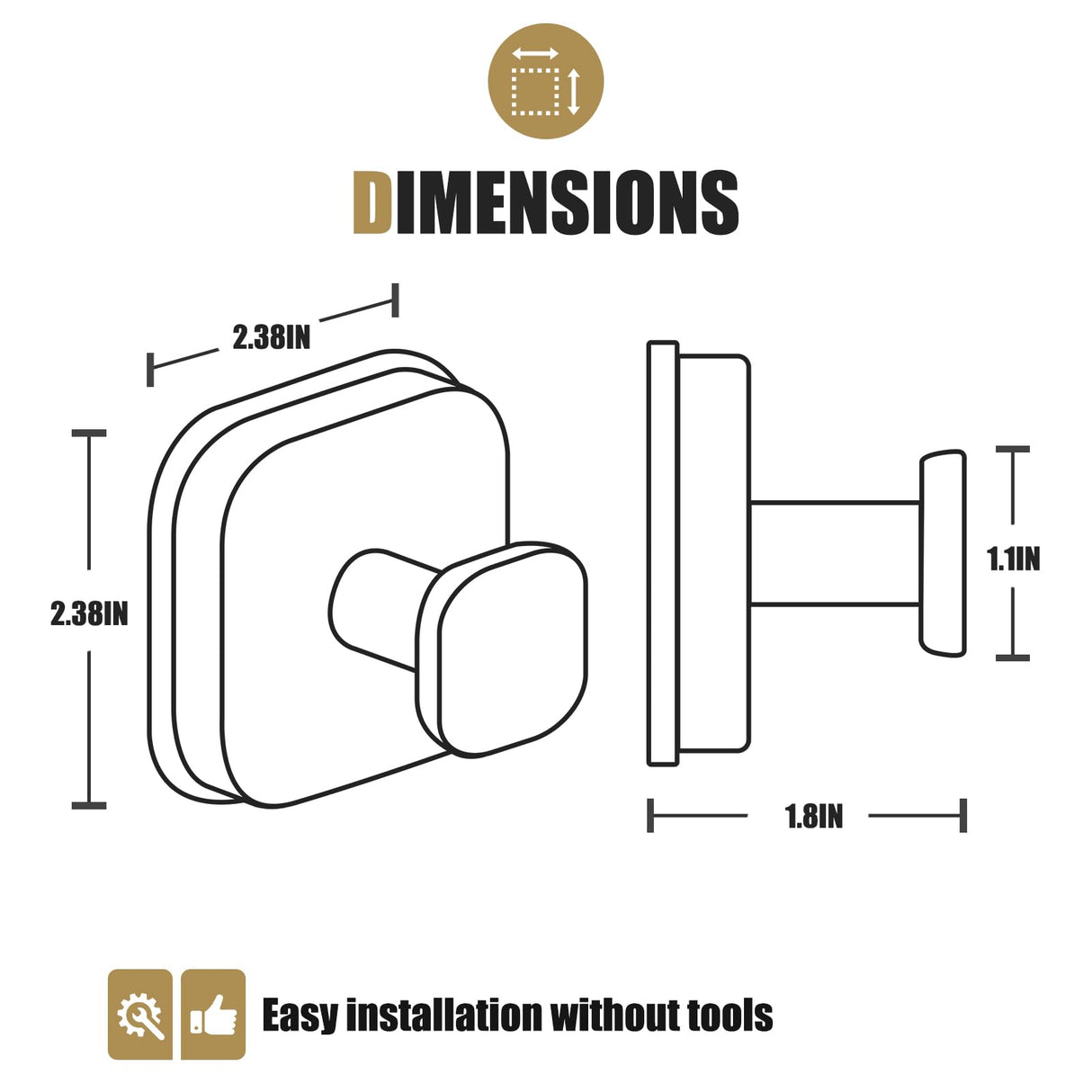 BKV Suction Cup Hooks for Shower,Heavy Duty Shower Hooks for Bathroom Wall,Glass Windows,Smooth Doors to Hang Towels,Robes,Coat,Reusable Suction Cup Wreath Hanger for Christmas Wreaths-Black(4 Pack)